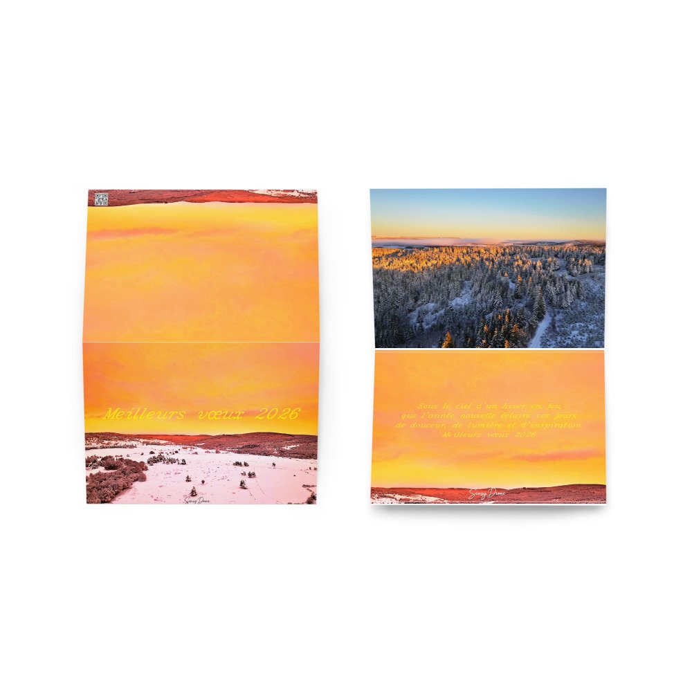 carte de vœux “sous le ciel d’un hiver en feu – 2026” carte de vœux “sous le ciel d’un hiver en feu – 2026”