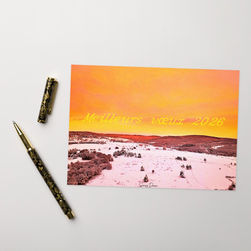 carte de vœux “sous le ciel d’un hiver en feu – 2026” carte de vœux “sous le ciel d’un hiver en feu – 2026”
