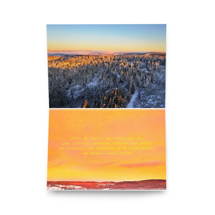 carte de vœux “sous le ciel d’un hiver en feu – 2026” carte de vœux “sous le ciel d’un hiver en feu – 2026”