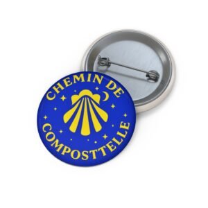 pin compostelle – chemin de compostelle (coquille jaune)