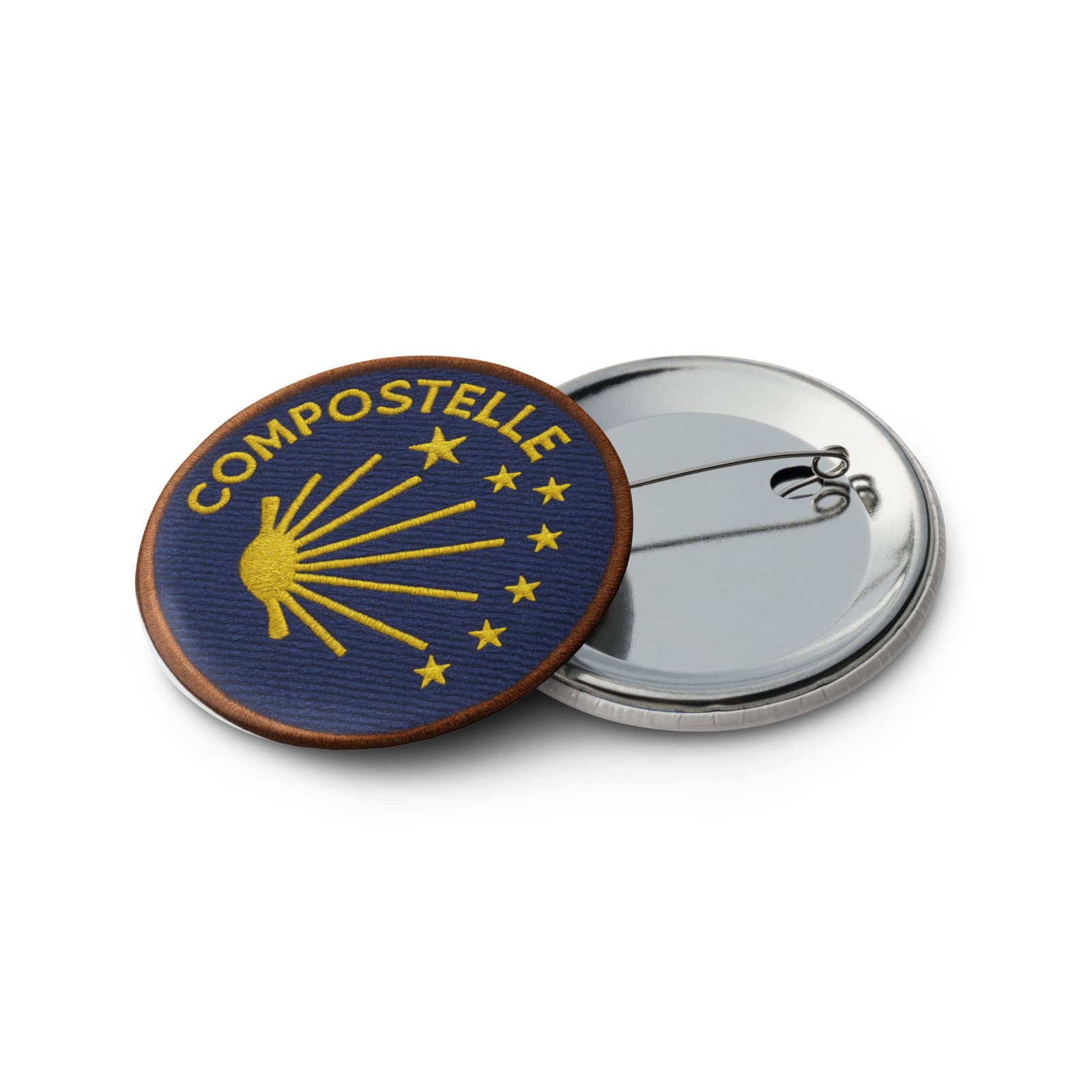 set de 5 pins – coquille saint jacques, collection pèlerin set de 5 pins – coquille saint jacques, collection pèlerin