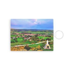 porte cartes photo aérienne — saugues | l’appel du plateau