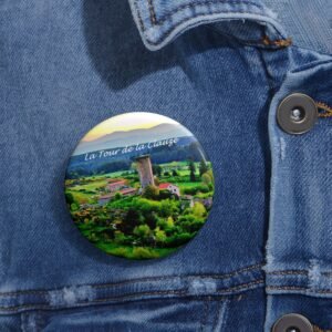 pin photo aérienne — la tour de la clauze | sentinelle des paysages