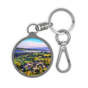 porte clés photo aérienne — chabannes | village posé dans la lumière