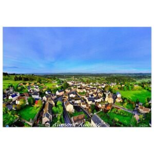 puzzle photo aérienne — aumont aubrac | cœur vivant de la margeride