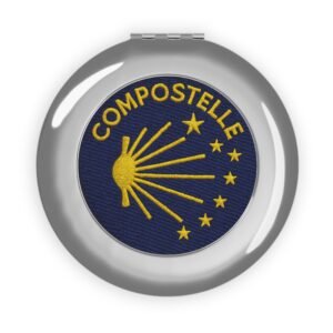 miroir de voyage – compostelle, coquille et étoiles