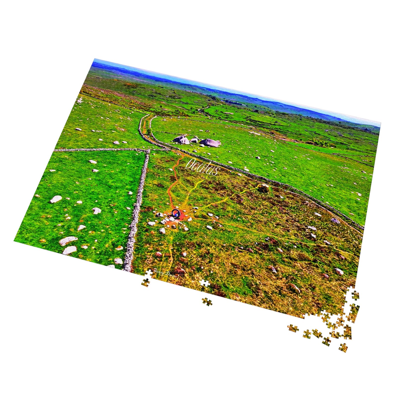 puzzle photo aérienne — l’oculus de marchastel | le cercle de pierre de l’aubrac puzzle photo aérienne — l’oculus de marchastel | le cercle de pierre de l’aubrac