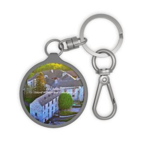 porte clés photo aérienne — saint alban sur limagnole | pierres et silence en margeride