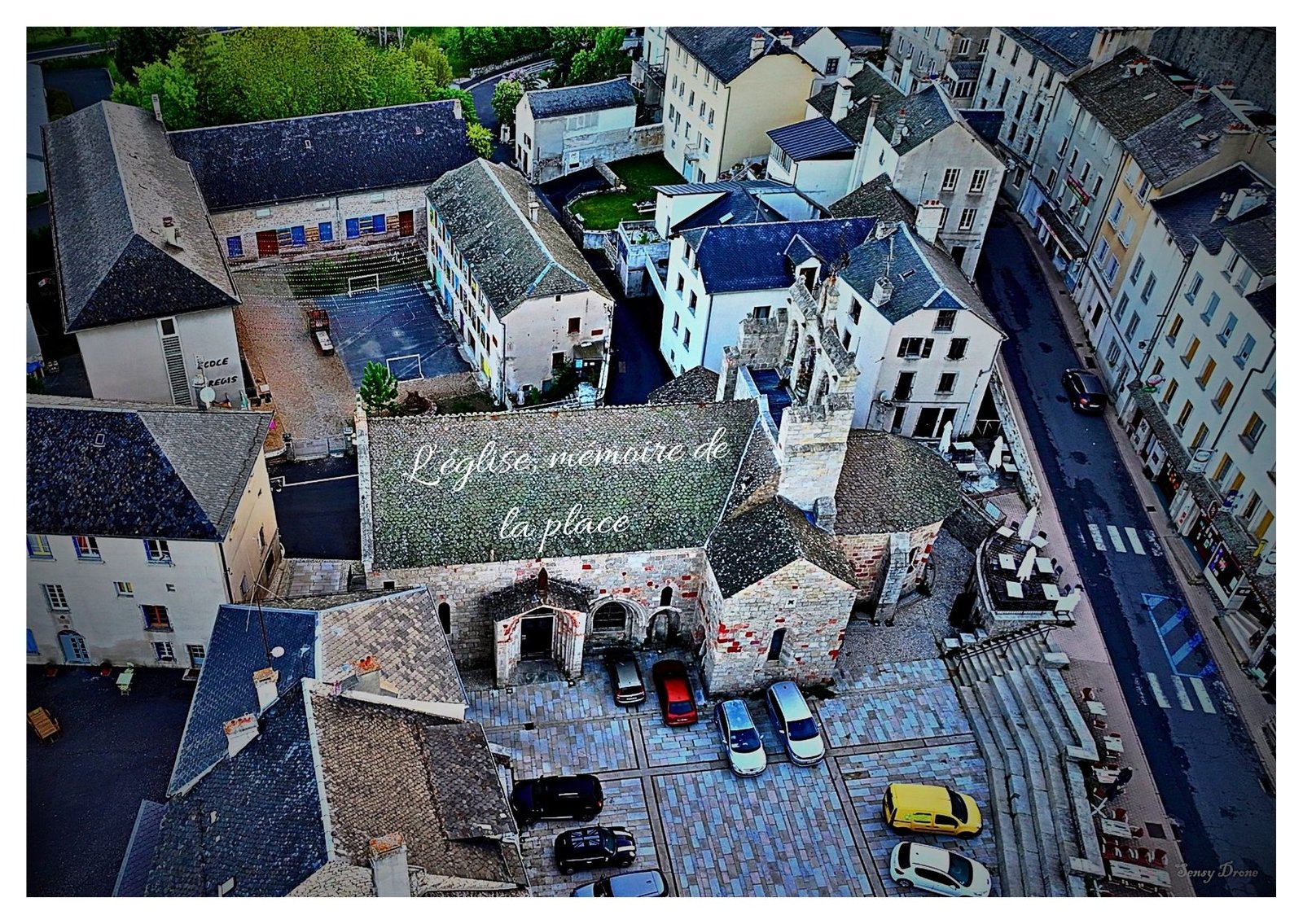 carte postale compostelle – l’église, mémoire de la place saint alban sur limagnole carte postale compostelle – l’église, mémoire de la place saint alban sur limagnole