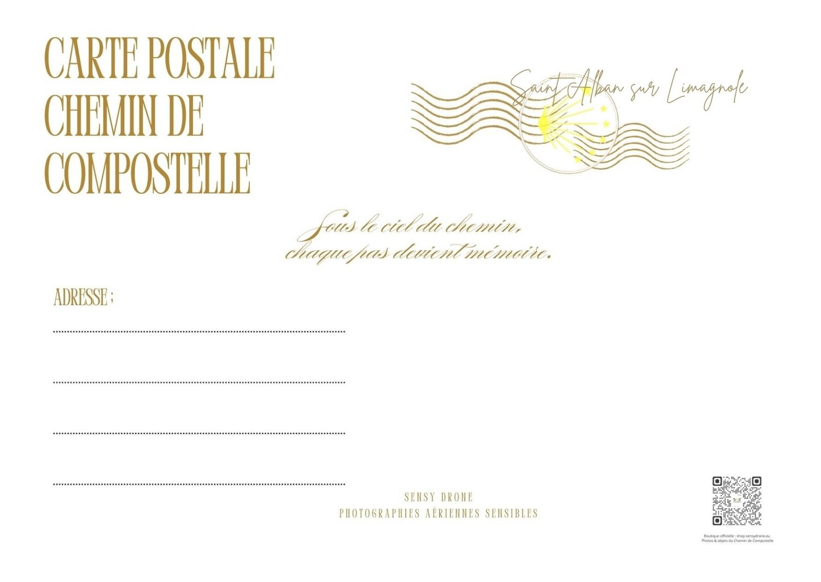 carte postale compostelle – l’église, mémoire de la place saint alban sur limagnole carte postale compostelle – l’église, mémoire de la place saint alban sur limagnole