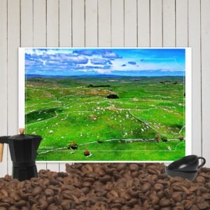 carte postale compostelle – marchastel, immensités de l’aubrac