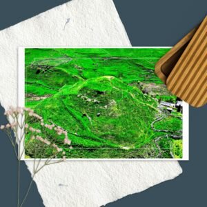 carte postale compostelle – marchastel, balcon secret de l’aubrac