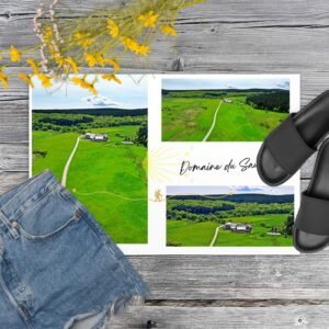 carte postale compostelle – le sauvage, 43170 chanaleilles