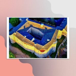 carte postale compostelle – silence des murs, souffle de vallée saint alban sur limagnole